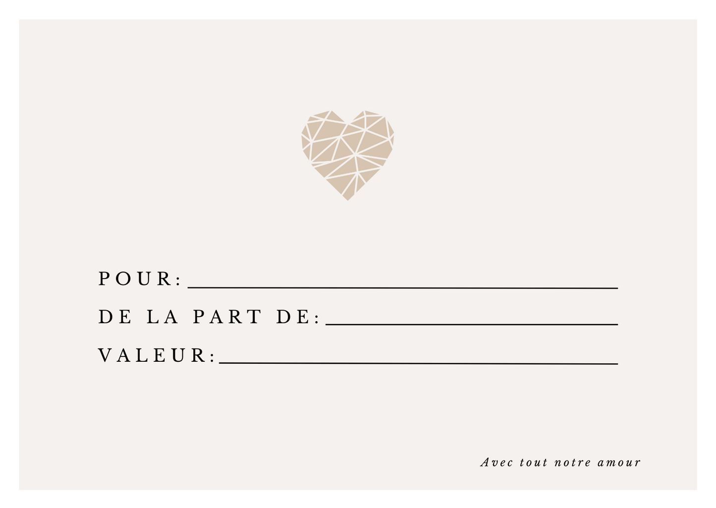 Carte cadeau Berylona